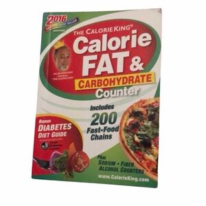 2016 The Calorie King Calorie Fat & Carbohydrate Counter